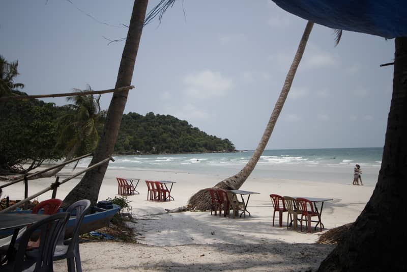 富国岛上白沙滩 Bai Sao