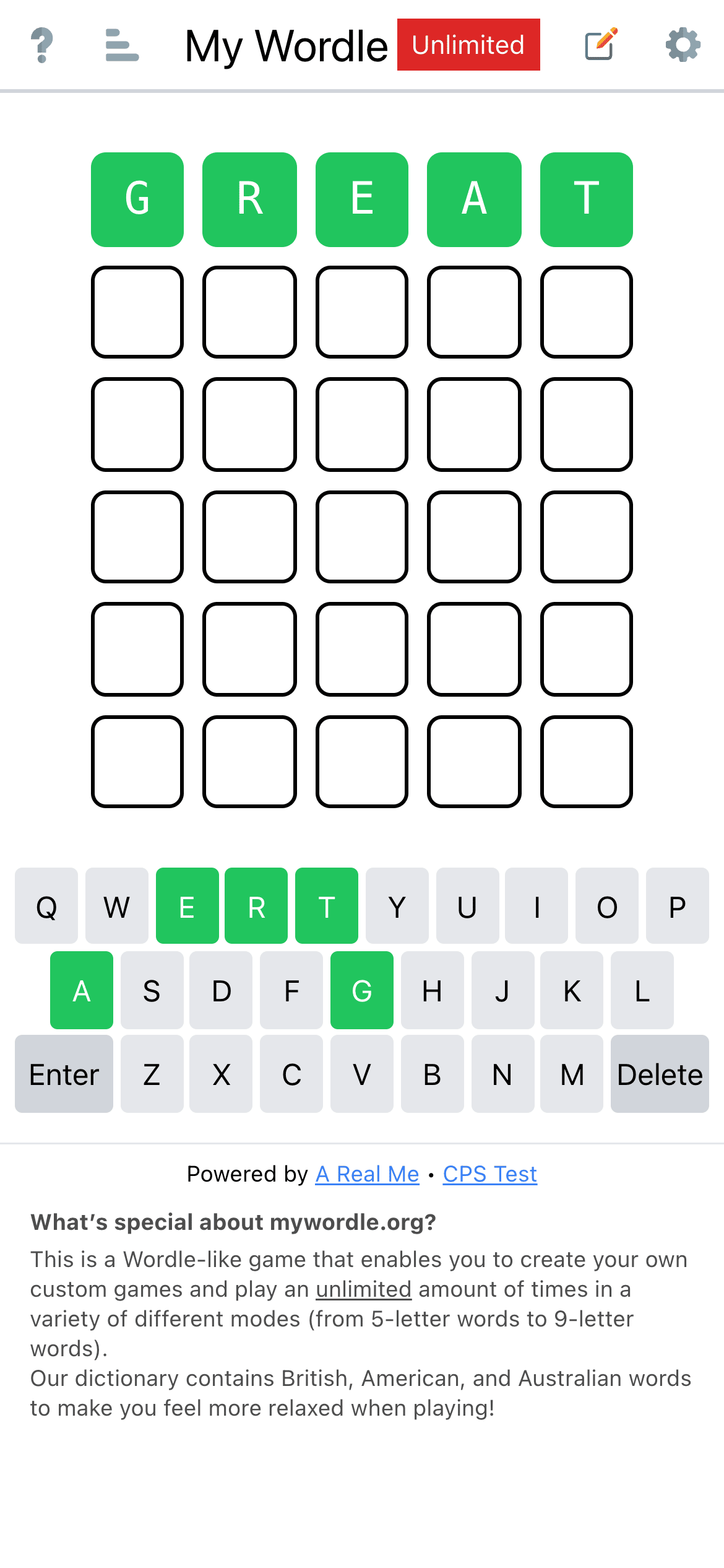 笔记：使用 Vite+Vue3+TypeScript+Tailwind CSS 开发 Wordle